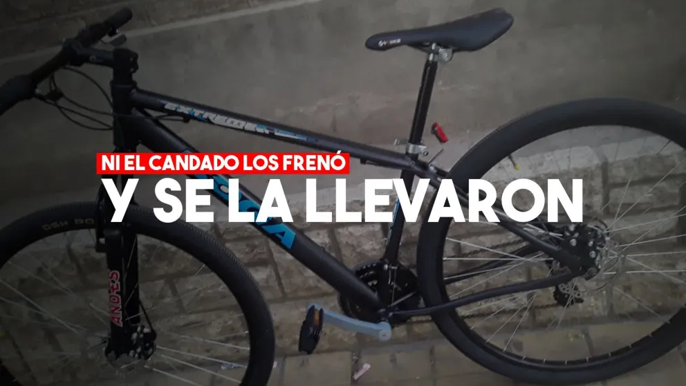 Rompieron el candado y le robaron la bici en pleno centro