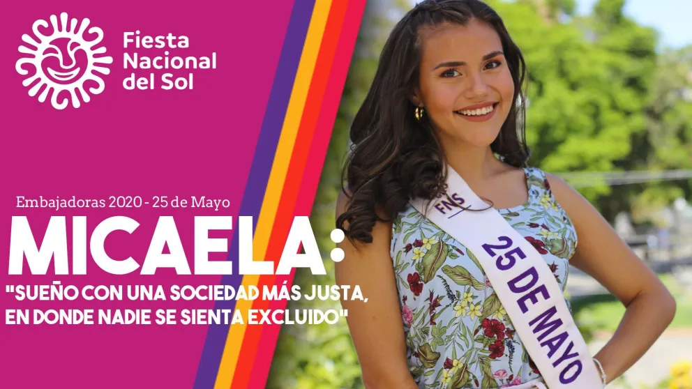Micaela, la embajadora que lucha por la inclusión