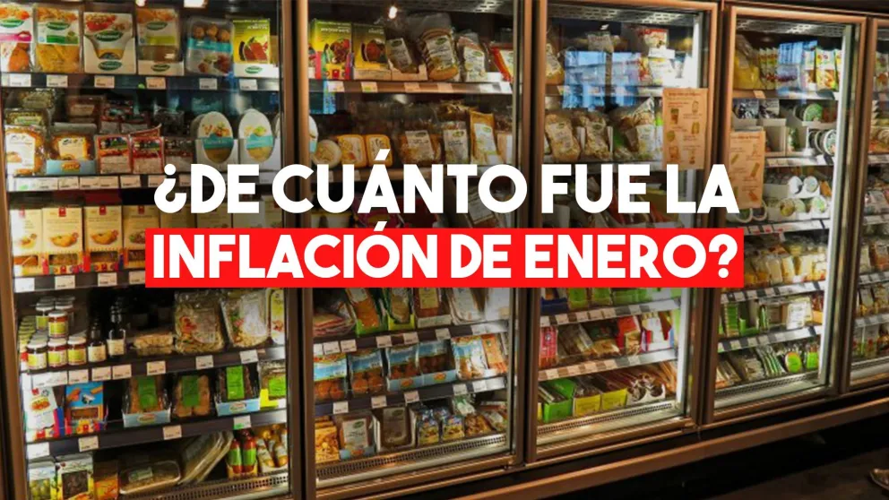 La inflación de enero se desaceleró a 2,3%, la más baja desde julio