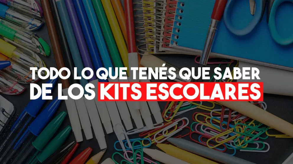 Presentaron los kits escolares: ¿qué contienen y dónde podés comprarlo?