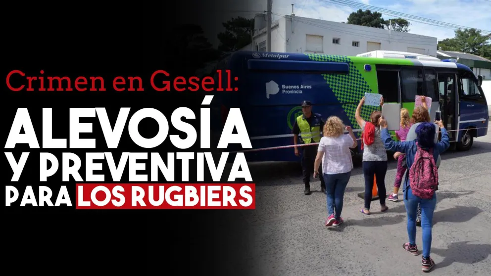 Crimen en Gesell: con doble agravante, el juez dictó la prisión preventiva para los 8 rugbiers