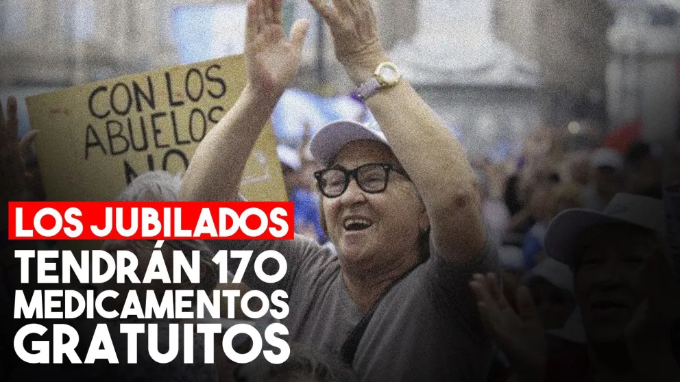 Lanzan un conjunto de 170 medicamentos gratuitos para jubilados