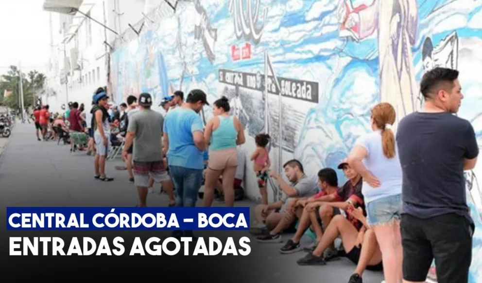 Se agotaron las entradas para el partido entre Central Córdoba y Boca