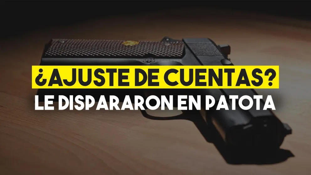 Un menor terminó internado de urgencia por una herida de bala