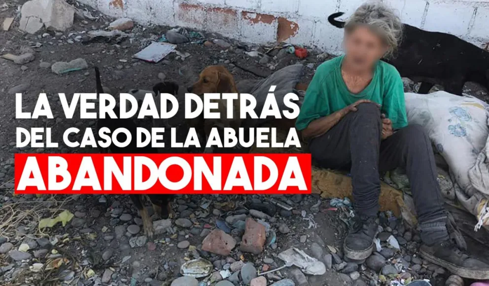 Abuela abandonada en Chimbas: el caso está judicializado y con asistencia
