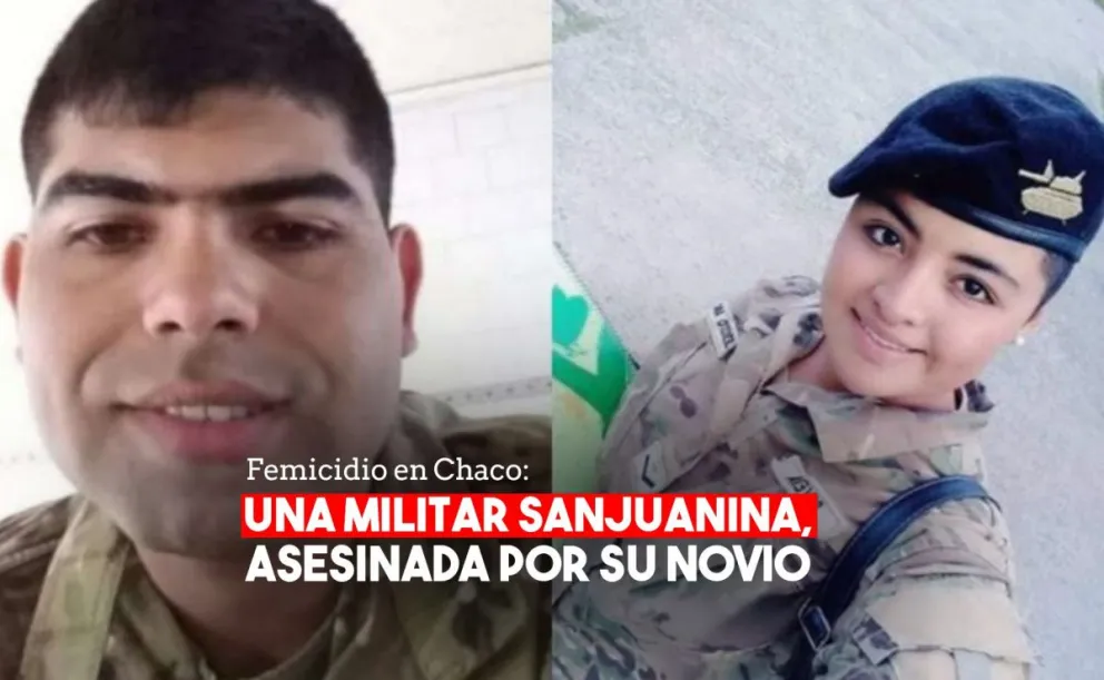 Una militar sanjuanina fue asesinada por su novio