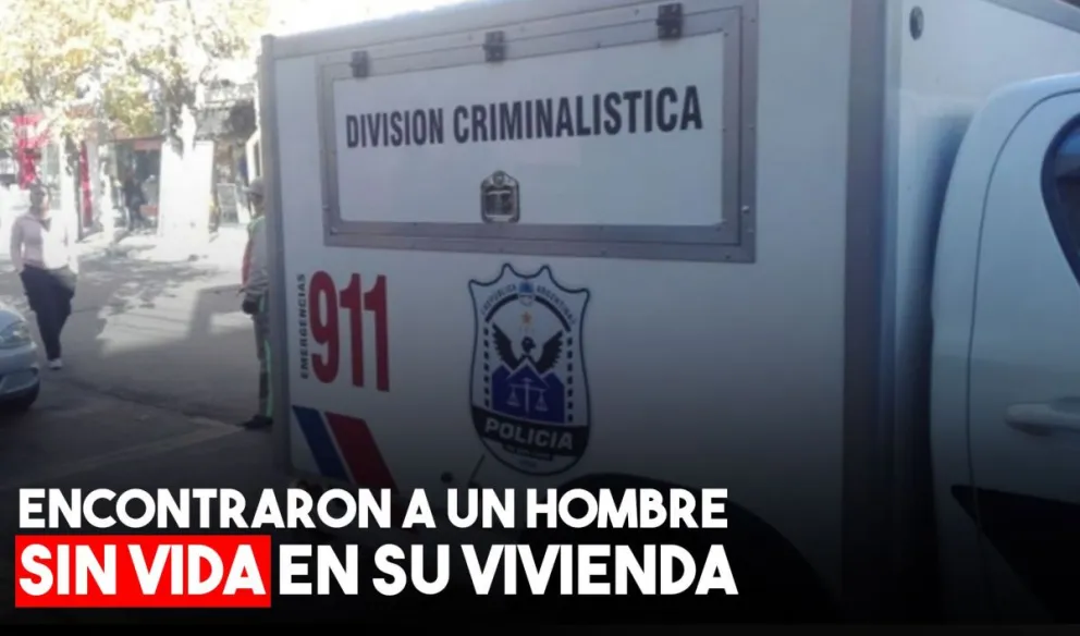Rivadavia: Hallaron a un hombre sin vida en el interior de su vivienda