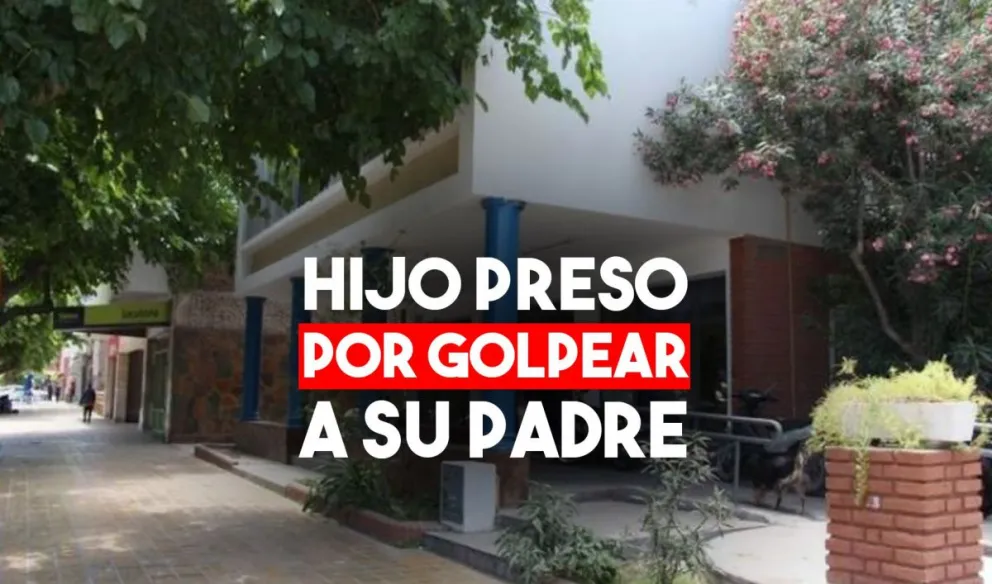 Un joven detenido por golpear reiteradamente a su padre