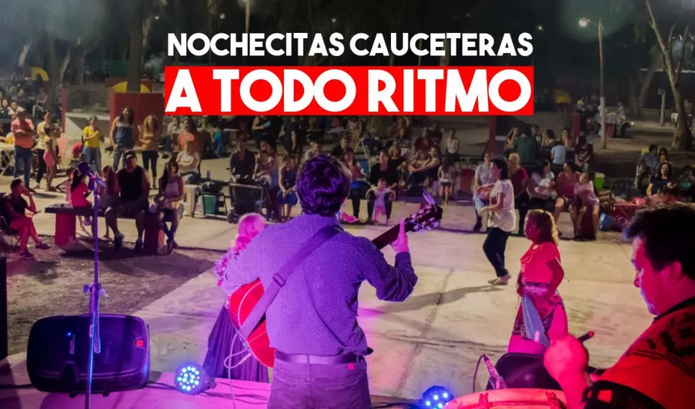 Cerca de 500 personas disfrutaron de la primera “Nochecita Caucetera”