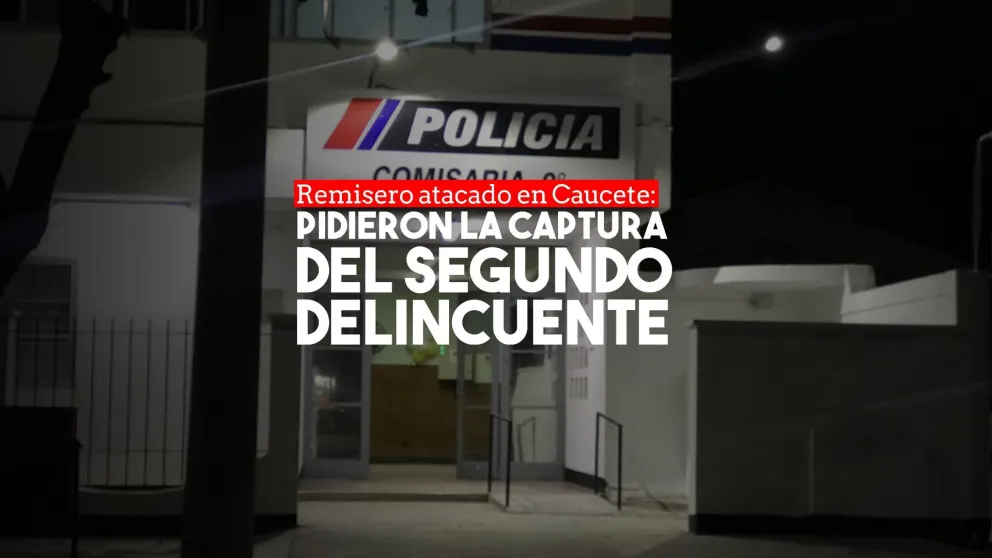 La policía realizó allanamientos pero aún no pueden dar con el otro delincuente que agredió al remisero caucetero