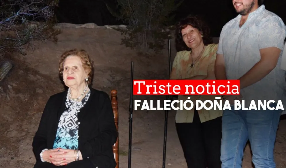 Falleció doña Blanca Carrizo, musa inspiradora de "Pampa del Chañar" de Buenaventura Luna