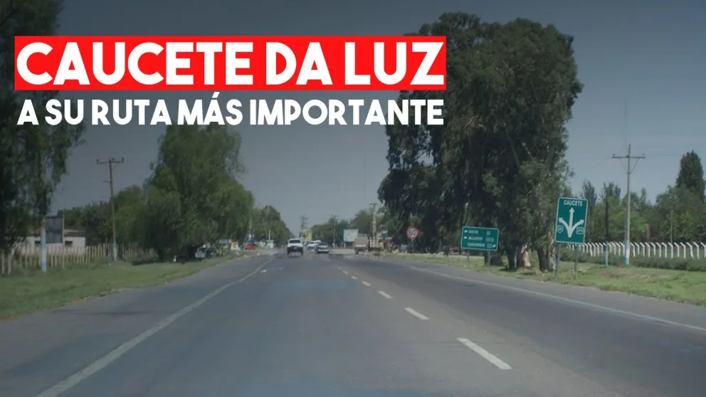 Caucete iluminará el ingreso al departamento y sus rutas más transitadas
