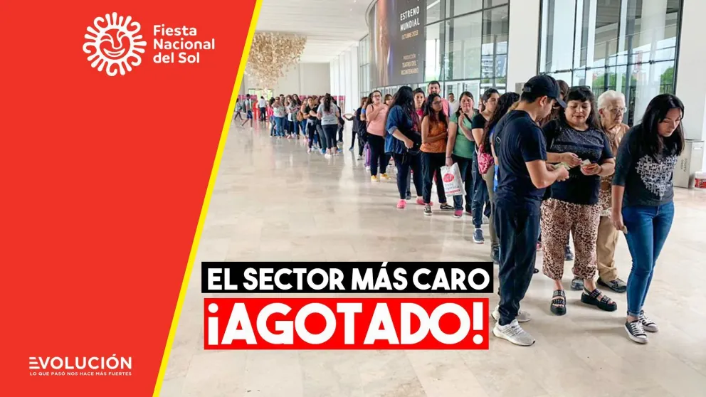 Se agotaron las entradas del sector amarillo para el Espectáculo Final