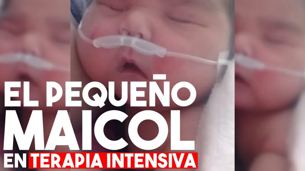 El pequeño que nació con 6 kilos de peso está internado en Terapia Intensiva