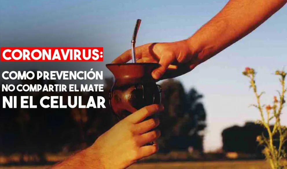Coronavirus: la Corte Suprema recomendó no compartir el mate