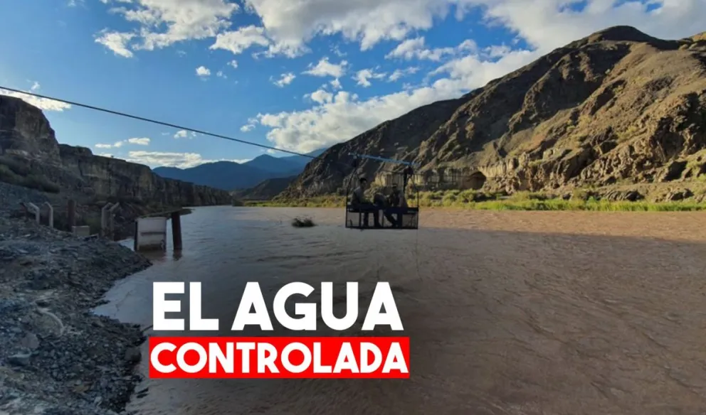 Se está llevando a cabo la campaña de aforo y monitoreo de calidad de agua en el río San Juan