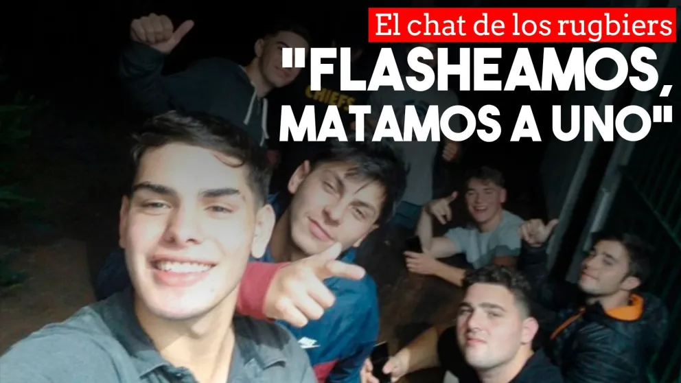 Crimen en Villa Gesell: "Amigo flasheamos, matamos a uno", el chat de uno de los rugbiers