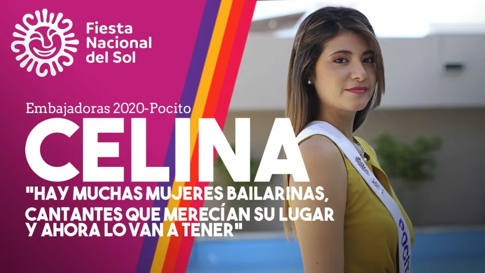 Celina, la embajadora que sueña con vivir de la música y ampliar el cupo de artistas femeninas
