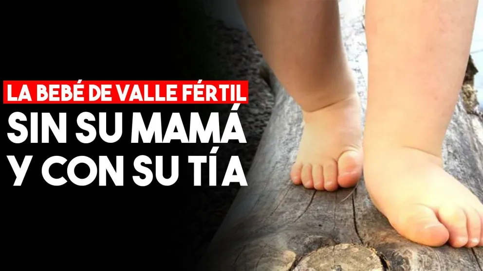La bebé que se perdió en Valle Fértil quedará con su tía y lejos de su madre
