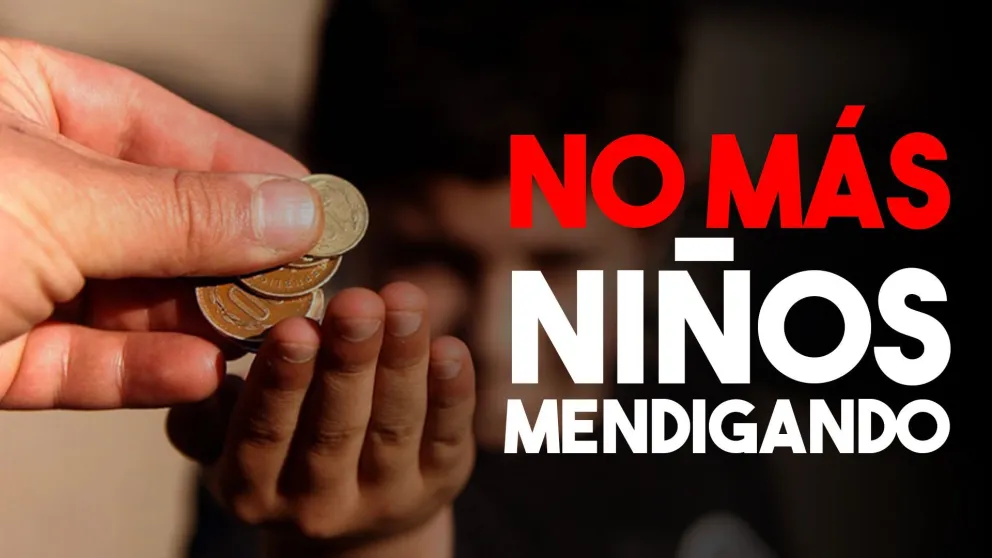 Protegerán los derechos de los niños cuyos padres los manden a mendigar