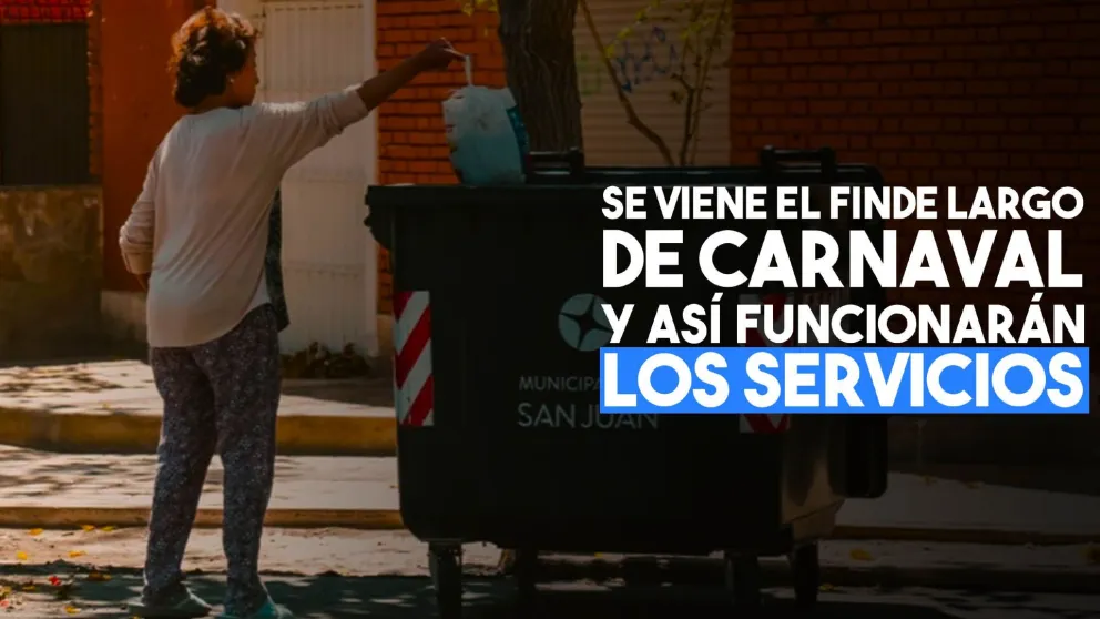 Así funcionarán los servicios en Capital durante el finde largo de Carnaval