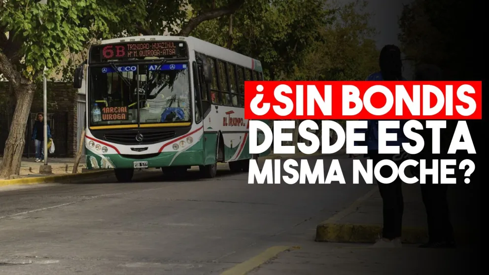 Atención usuarios: desde las 22 podría haber retención de servicio de colectivos