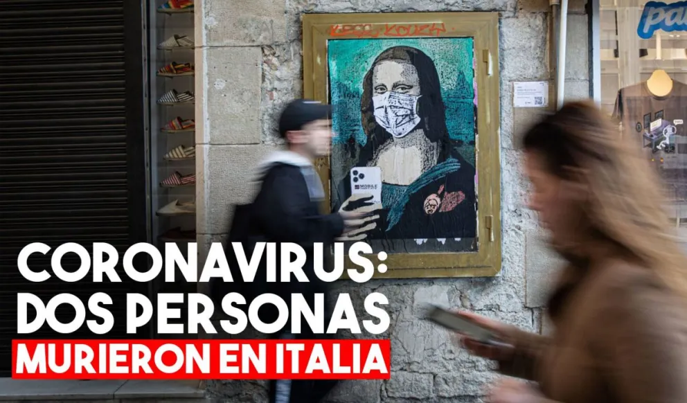 Murieron dos personas por Coronavirus en Italia