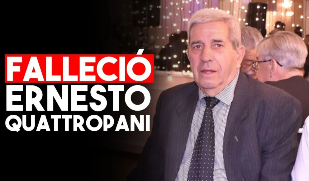 A sus 72 años, murió Ernesto "Tito" Quattropani