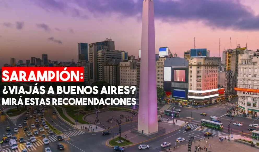 Sarampión: recomendación para viajeros
