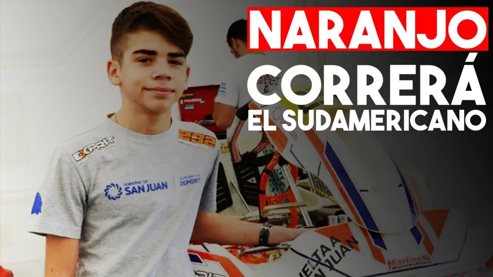 El sanjuanino Joaquín Naranjo viajará a Brasil para correr el Sudamericano