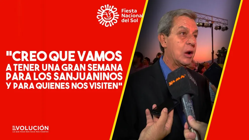 Roberto Gattoni se refirió a la evolución de la provincia de San Juan
