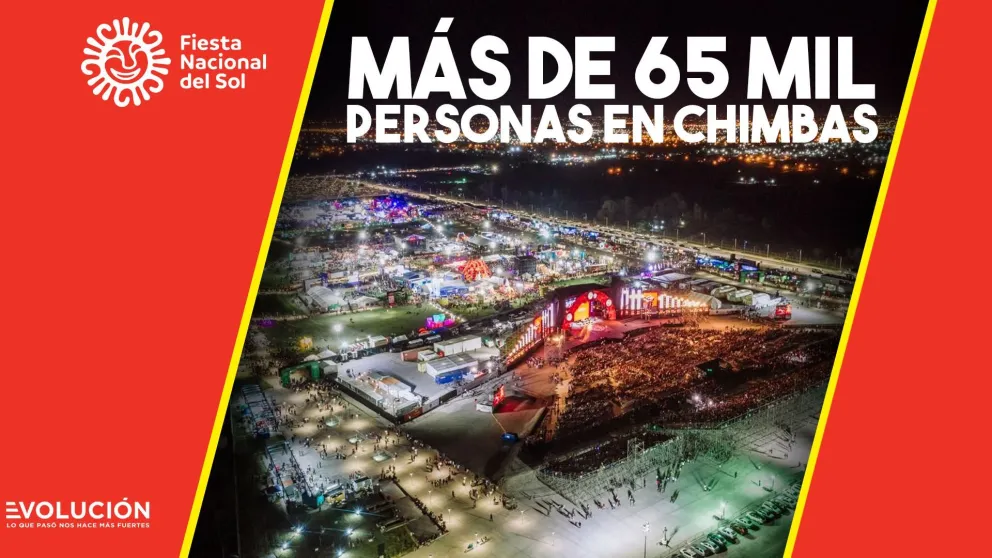 La primera noche de la FNS contó con más de 65 mil personas