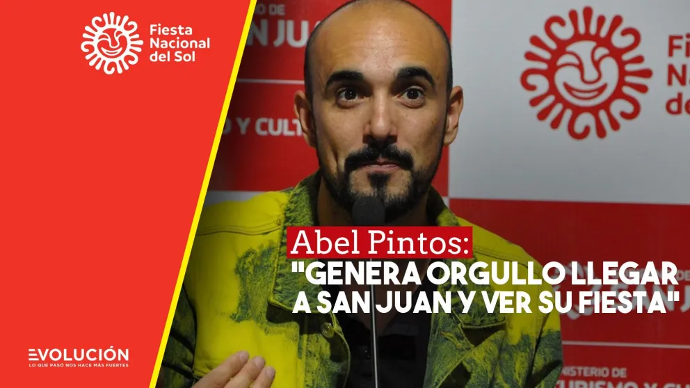 Abel: "Te genera un orgullo particular poder llegar a San Juan y ver su fiesta"