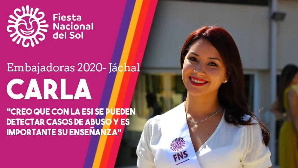 Carla, la embajadora que sueña con transmitir el legado de su pueblo