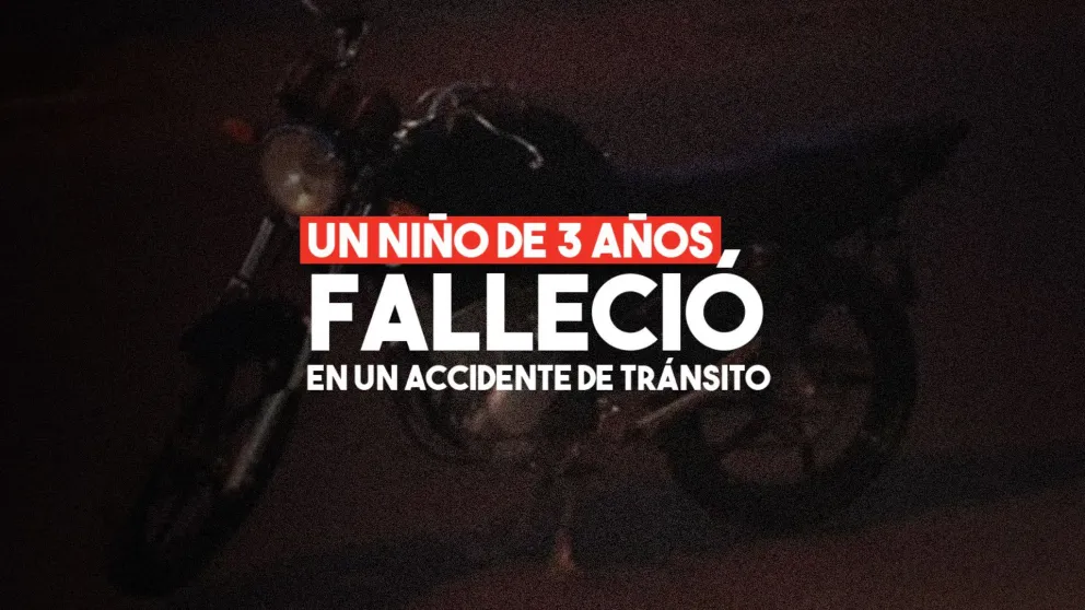 Un niño de 3 años falleció tras protagonizar un accidente en Rawson