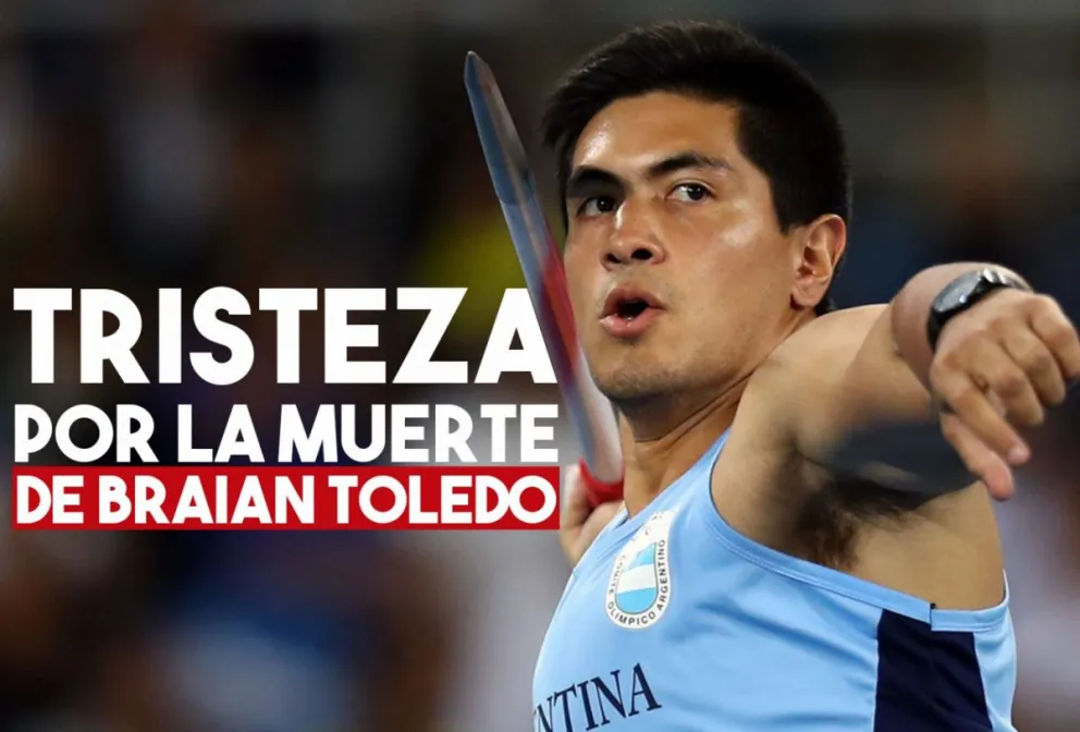 Murió el atleta olímpico Braian Toledo