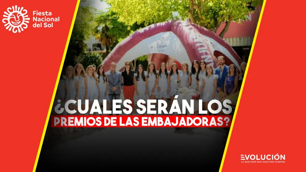 Los premios para las embajadoras del Sol serán un auto y una moto