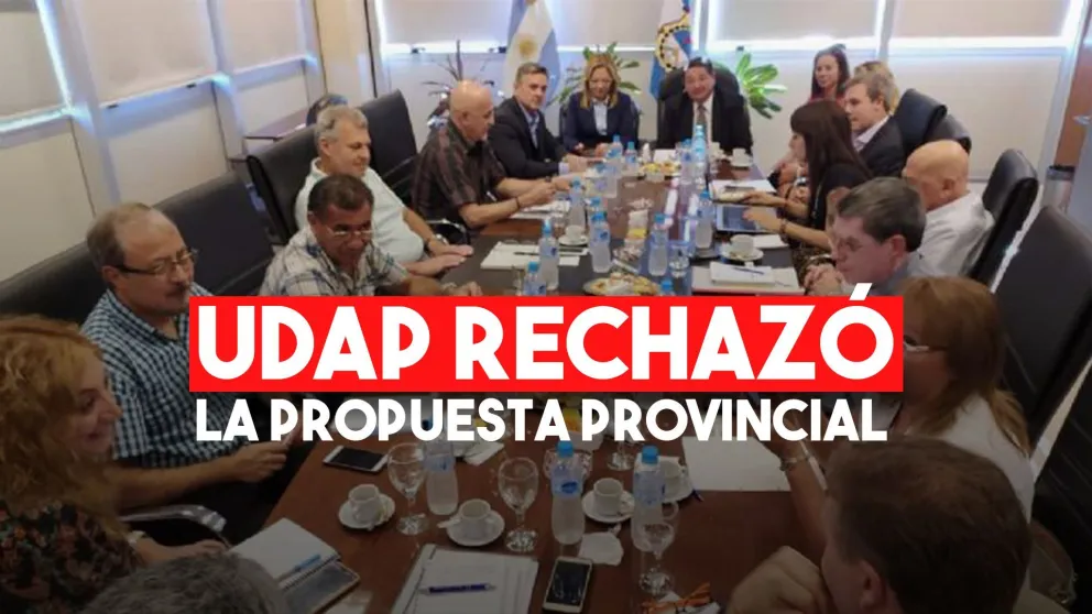 UDAP rechazó la propuesta del gobierno provincial: "Es insuficiente"