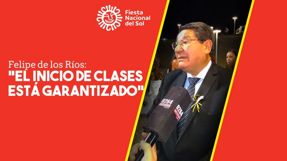 Felipe de los Ríos: "El inicio de clases está garantizado”