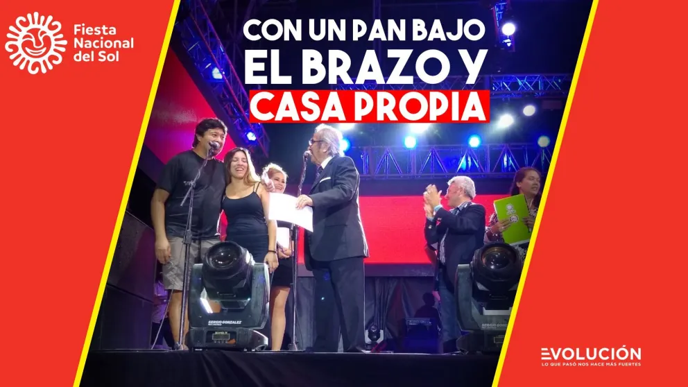 Entre 8000 cupones Lucas Gonzáles es el ganador de la vivienda