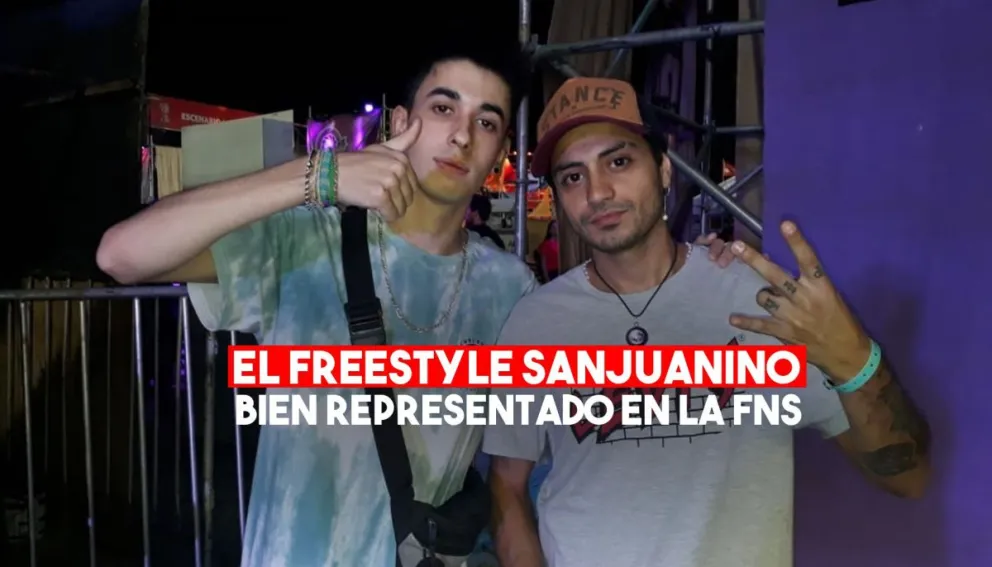 El freestyle sanjuanino bien representado en la FNS 2020