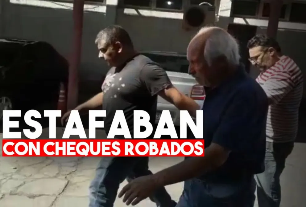 Detuvieron a dos mendocinos que estafaban con cheques robados