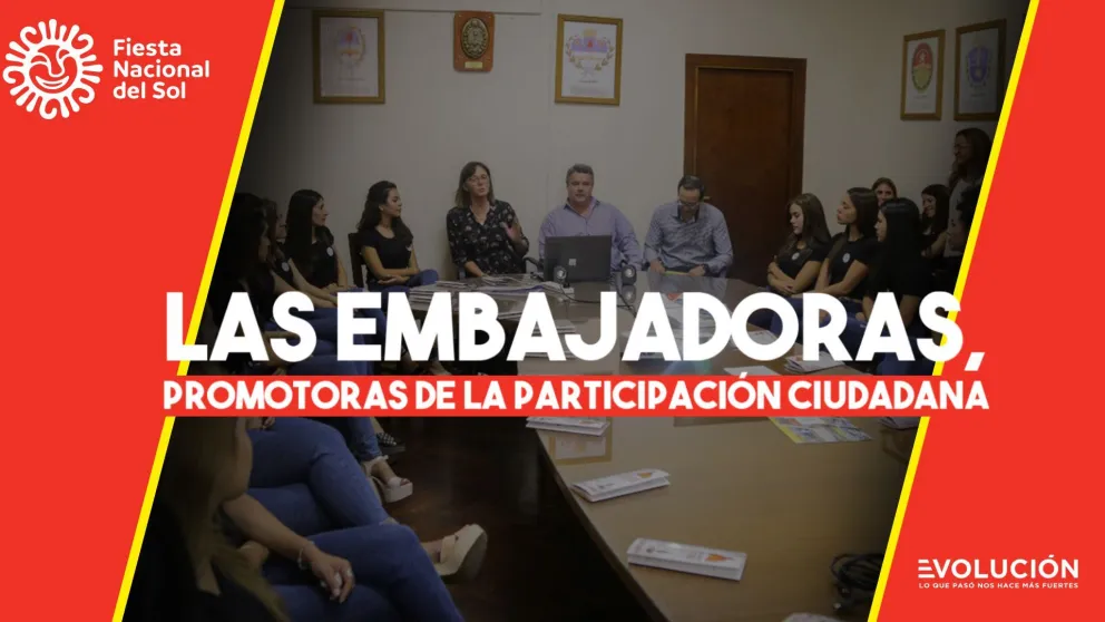 Las embajadoras se comprometieron a ser promotoras de la participación ciudadana