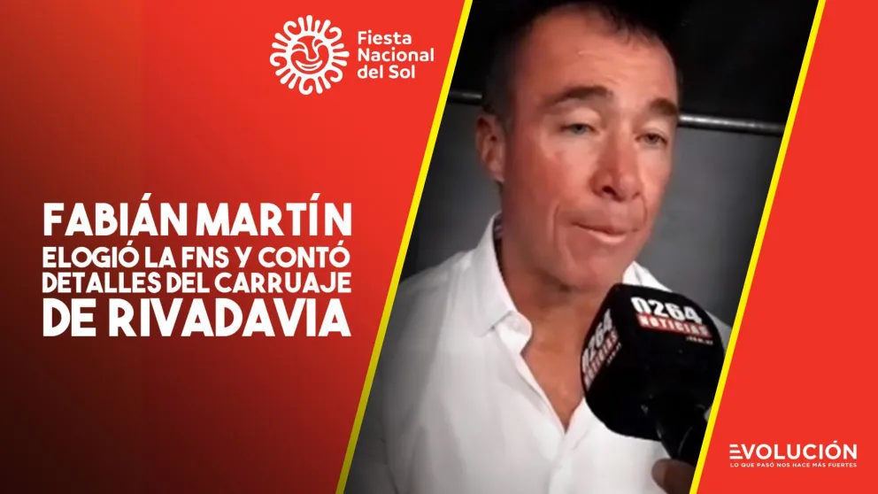 Fabián Martín: "Hay que cuidarla, la Fiesta genera muchas fuentes de trabajo"
