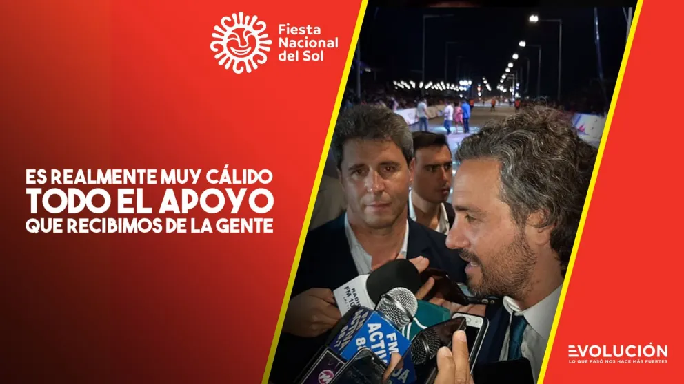 Santiago Cafiero sobre la FNS: “Es parte del espíritu del calor de los sanjuaninos y las sanjuaninas"