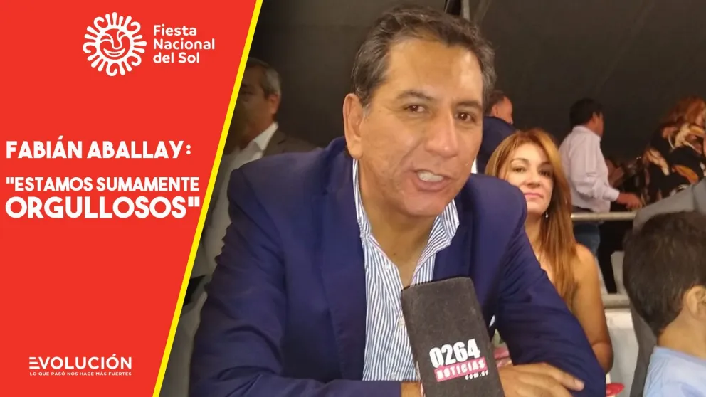 Fabián Aballay: "Estamos sumamente orgullosos"