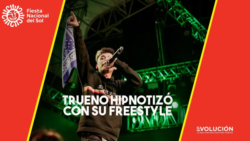 FNS: El rap de Trueno hizo saltar a miles de jovenes