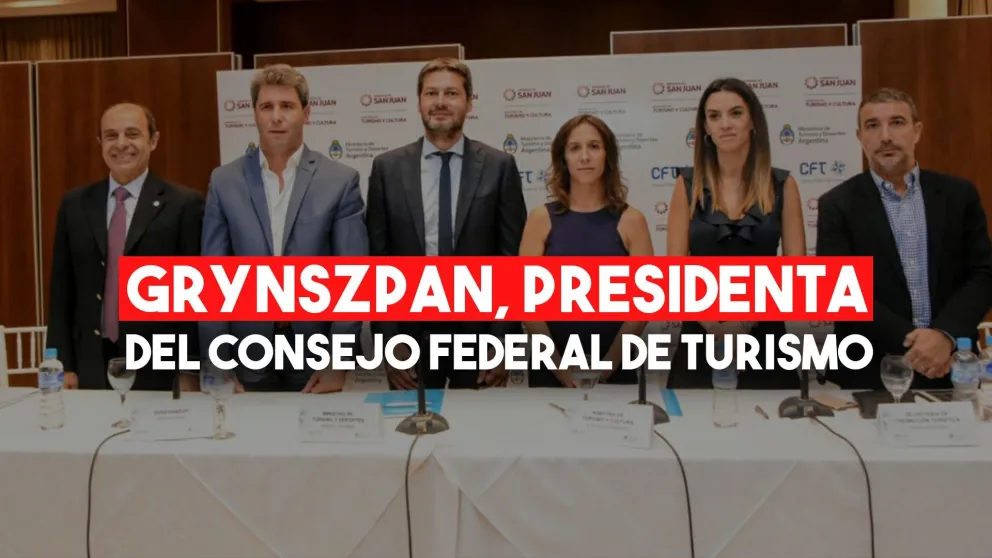 Grynszpan es la primera mujer presidenta del Consejo Federal de Turismo