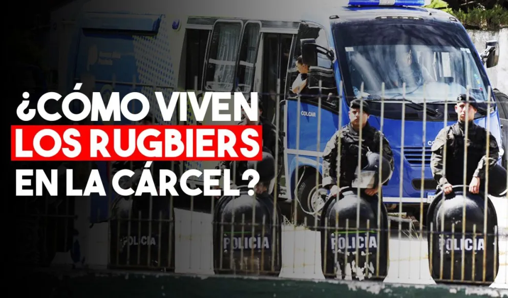 Cómo pasan sus días en la cárcel los rugbiers