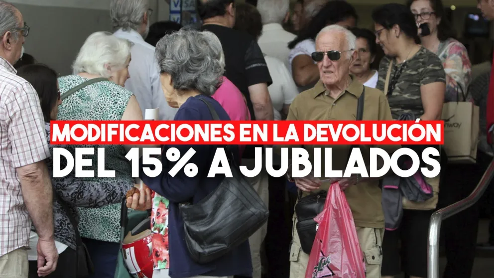 AFIP modificó la devolución del 15% al débito para jubilados y pensionados